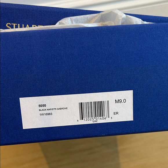 Stuart Weitzman Black Over the Knee Boots NWT - Picture 7 of 8